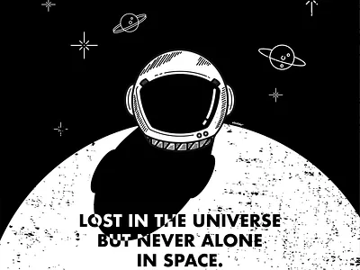 Astronaut illustration astronaut design illustration planets space spacex universe vector