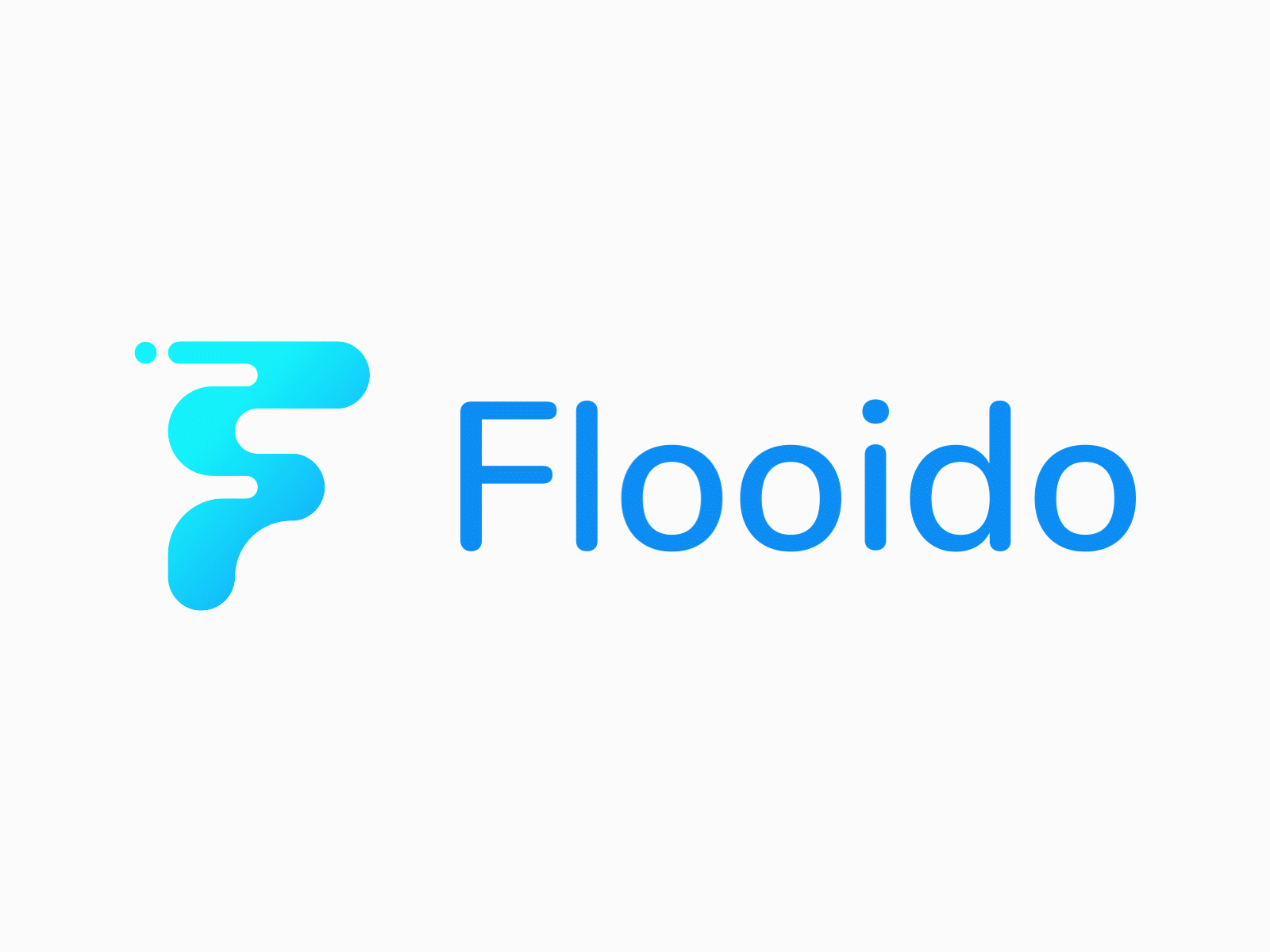 Flooido | Logo animation agency logo animation animation 2d branding branding and identity f logo f logo letter fluid identity logo animation oleg coada smooth animation