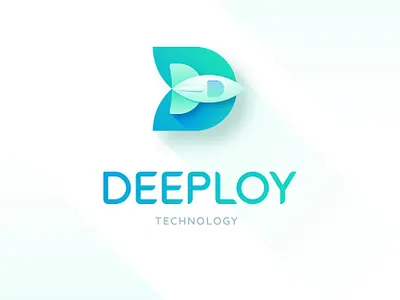 Deeploy Technology branding graphic illustration logo typography