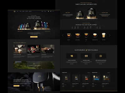 L’OR Digital Platform art direction branding design design direction digital typography ui uiux ux web design