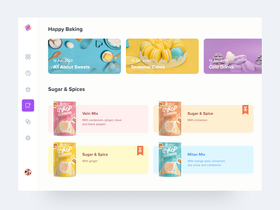 Grada Culinary Platform app colorful cooking design figma food app hcd interaction recipes service design uidesign user inteface ux uxdesign uxui web website design