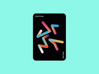 Mind Tourists Cards Colours Forming art bauhaus branding cards design flat geometric illustration minal minimal minimalism minimalistic music playing portfolio poster shape typography vector