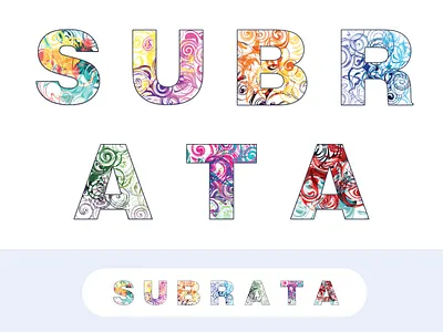 ALPHABET coloring illustraion illustrator patterns typogaphy