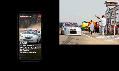 Race Concepts dark design ios minimal mobile photography race racecar ui ux website