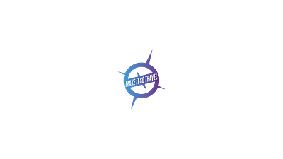 Make It So Travel Logo Design branding illustration logo logo design