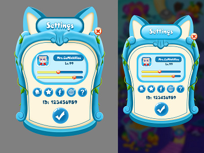 Ui Casual Game Art Settings art game art game design game mobile games icon mobile game mobile game design mobile game ui mobile ui ui ui design ui game uidesign uiux