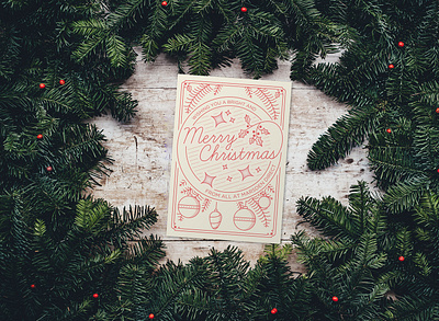 Corporate Christmas Card cards digital digital art illustration