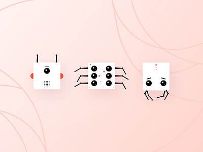 Tamagotchi II 🦑 abstract animal app app design character characters game illustration
