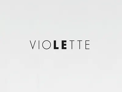 LE VIOLETTE Restaurant logo restaurant