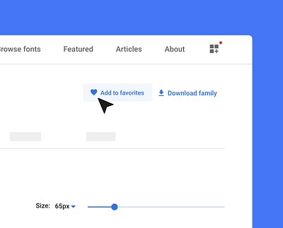 Add to favorites on Google Fonts add to concept favorite feature request features google googlefonts graphic design request