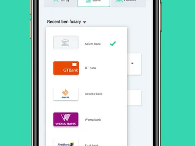 Payment page of an app app design ui ux
