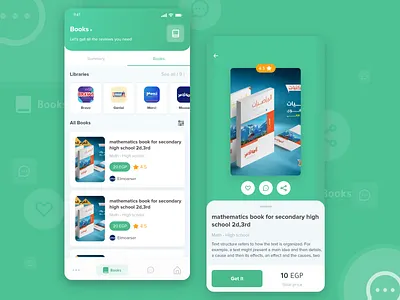 Books library app app design application design book bookapp buy interface library mobile ui ui ux ui design uiux userinterface ux