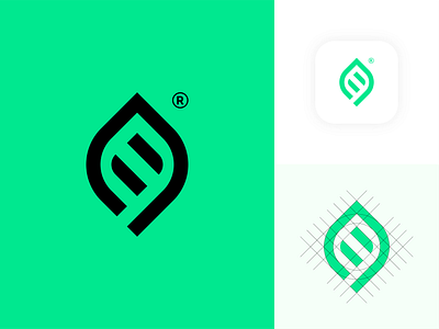 LIIF Eco sport clothing brand logo and construction 2d 3d abstract art branding clean eco ecosport flat flatdesign green icon illustration leaf leaf logo logo minimal modern logo sports vector