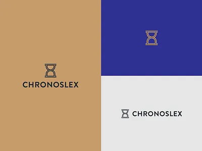 Chronoslex branding classic design graphicdesign law logotype minimal scale