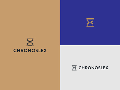 Chronoslex branding classic design graphicdesign law logotype minimal scale