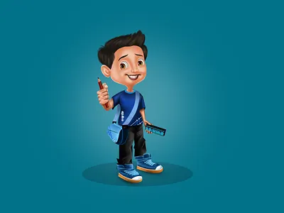 Character Design for Cognito art character cartoon cartoon character cartoon render cartooning character art character design character design in illustrator character design in photoshop characters digital art mascot saurabh singh rajput shreyansh saurabh sketch