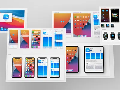iOS 14 App Icon Template Freebie for Sketch