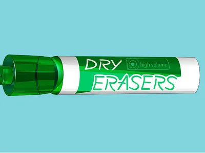 The Dry Erasers branding illustration typography