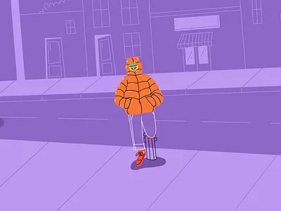 Shameless animation cell animation character design flat frame by frame gif hand drawn illustration lobsterstudio lobstertv shameless typography