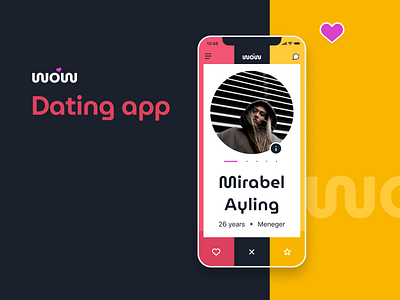 Dating App Concept app concept dating app design logo ui