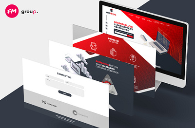 Netninjas landing page clean design design landing minimalistic ui ux website design