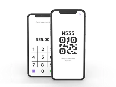 QR code payment minmalist app branding design flat illustration minimal typography ui design ui ux design ux