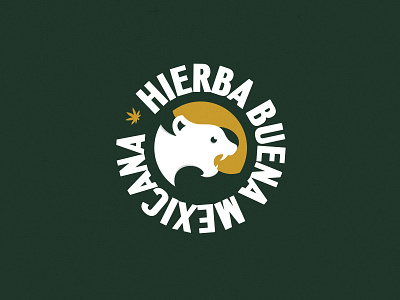 Hierba Buena Mexicana // Mexican Herb aztec aztecs brand branding cannabis cbd design folktale legend logo logo design mark mayan mexican mexicano mexico myth mythical natural