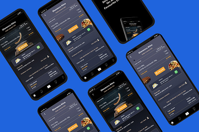 Food App Template beautiful blue blues colors food food app food app template landing page ui mobile app mock up mobile perspective mobile ui ui ui ux uidesign uiux uiuxdesigner ux webdesign