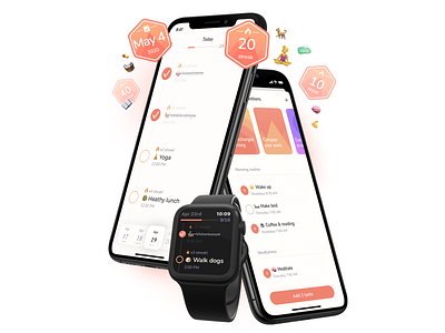 Carpe - Seize the day! app apple apple watch habits ios iphone routine swiftui ui