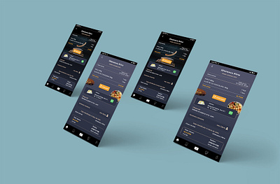 food app template food app foodapp mobile mockup ui ui ux uidesign uiux