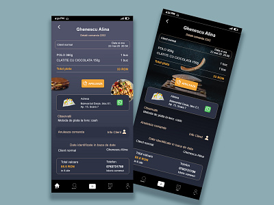 Food App Mobile App blue color food app mobile app food app mobile app green mobile app mobile app design ui uidesign uiux uxui webdesign