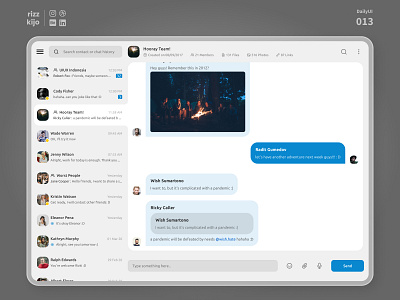 Messaging App Design designs, themes, templates and downloadable ...