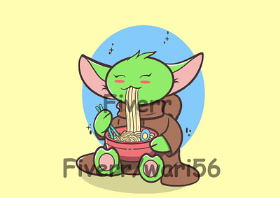 yoda v animechibi cartoon cartoon art cartoon character cartoon design cartoon illustration chibi chibiart chibicharacters child children cute cartoon funny cartoon illustration