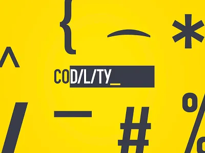 Codility 2 black brand brand design branding branding design clean code codility concept developer developers geometic identity logo logo design logos logotype white yellow