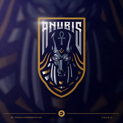 ANUBIS design esportlogo esports esports mascot gamestreaming gaminglogo illustration mascot mascot logo twitch logo