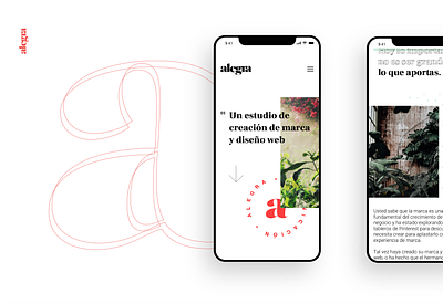 Alegra website alegra app brand branding design identity identity design logo mobile mobile app mobile design responsive responsive design responsive web design responsive website typography ui ux ux ui