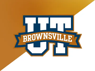 UT Brownsville Letter Crest athletics branding college identity logo university