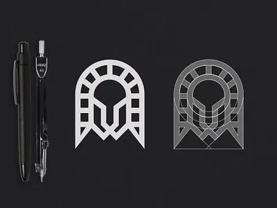 the egeptian spartan logo design! logo concept brand minimal logo design brand branding mark