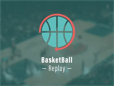 Icon App BasketBall Replay 005 app basketball dailyui designer designs icon illustration logo ui ux