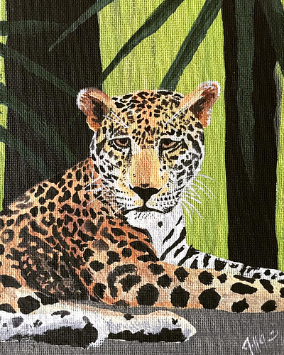 Watercolor Leopard watercolor watercolors
