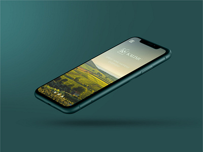 Kalimu Vineyards Branding app design branding design grape graphicdesign greece green logo logomark logotype luxury mobile mobile app mobile design vineyard wine