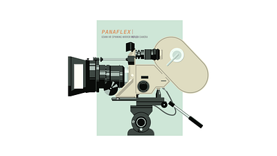 Filmmaker's Gear camera design film film gear filmmaking illustration vector