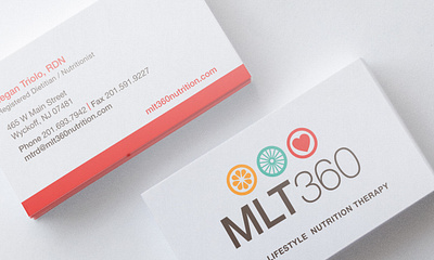 MLT360 Branding & Business Card branding fitness graphic design logo nutrition