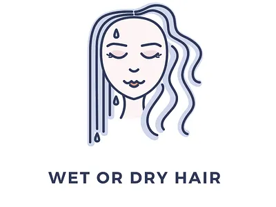 Crave Naturals Icon Illustration beauty brand graphic design hair icon icon design illustration