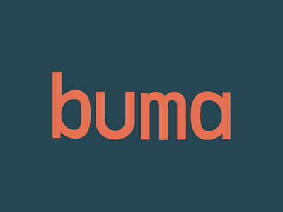 buma logo design adobe branding custom type design flat green illustrator logo minimal minimalist logo red restaurant trending typography typography art