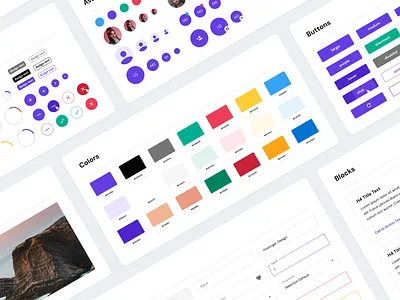 Hostinger: Design System app app design avatar avatars button buttons dashboard design system hostinger input interface system ui user interface ux web web app