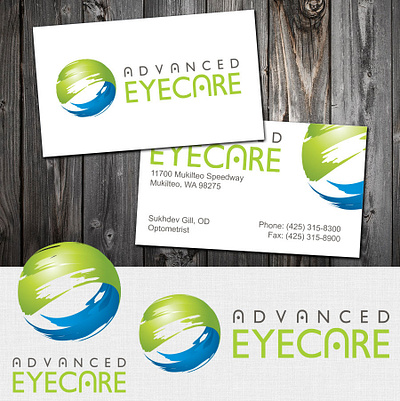 Advance Eyecare art branding design icon illustration illustrator logo vector