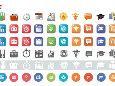 Icons - Oracle art branding design icon illustration illustrator logo vector