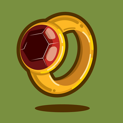 Magic Ring - RPG series design graphic icon illustration magic ring rpg vector