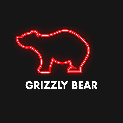 Grizzly Bear bear bear logo graphic grizzly grizzly bear logodesign poster posters simple sleek typography